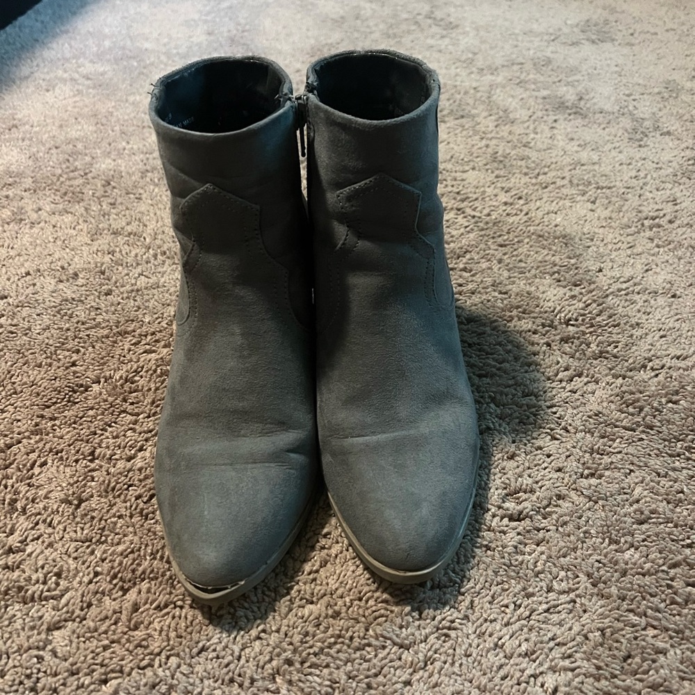 Gray Ankle Boot - image 1